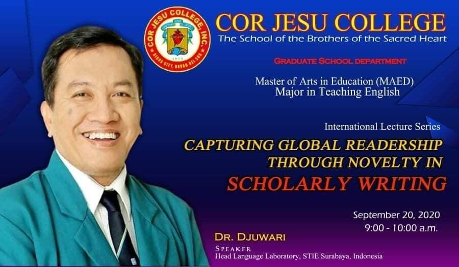 CJC Graduate School conducts online lecture series with a blast