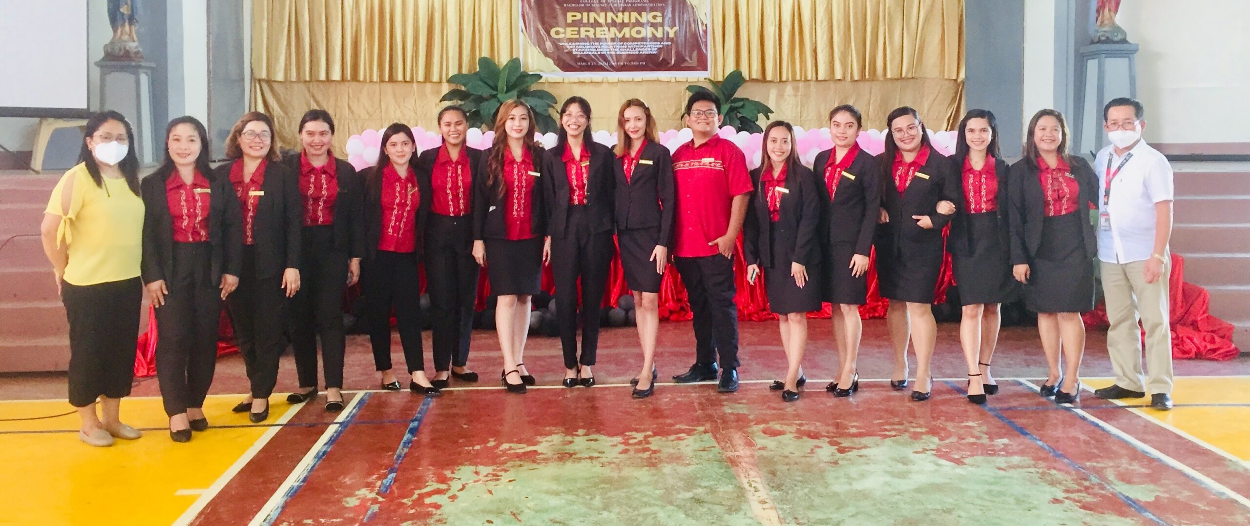 Pinning Ceremony: Marks the Milestone of the CJC-CSP BSBA Program